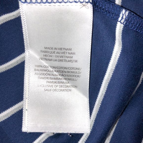 POLO Ralph Lauren‎ Shirt Men's L Blue Striped Casual Button Down Collared - Picture 7 of 12